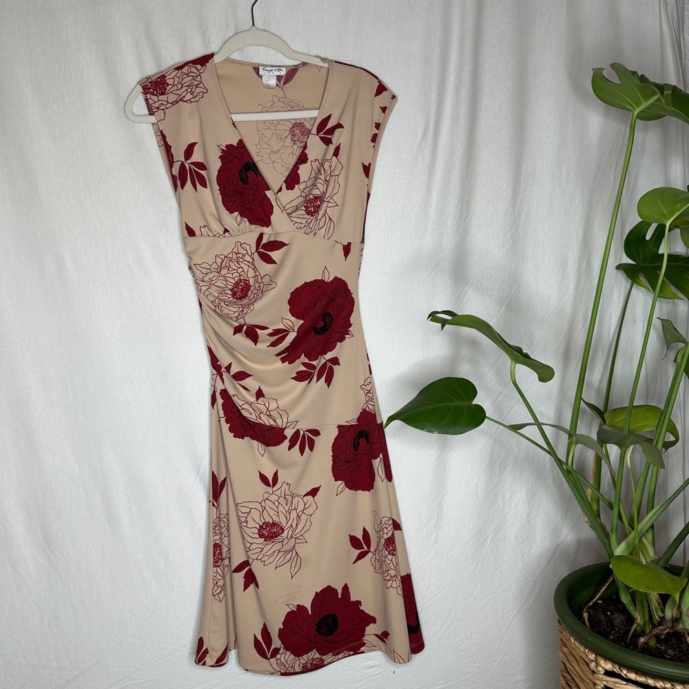 Teeze me mid length floral dress